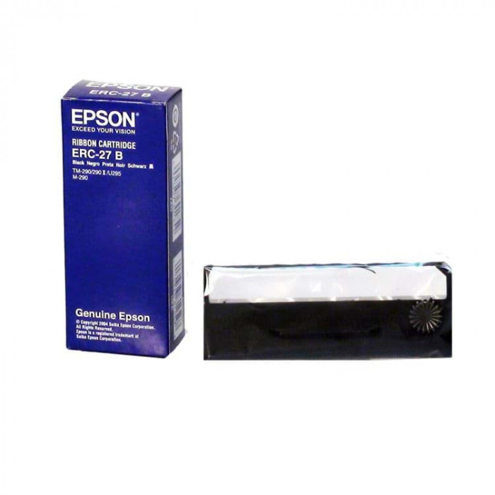 Epson ERC 27 Ribbon / Ribbon Negro para TM-U 290, TM-U 295