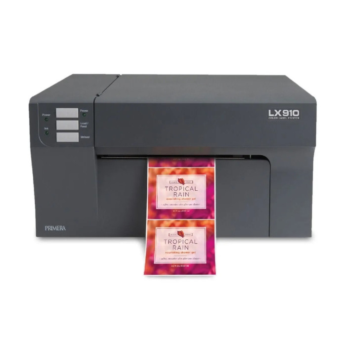 Impressora de etiquetas coloridas LX910e 100