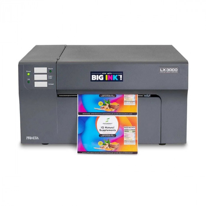 Impresora de etiquetas a color Primera LX3000e DYE, CE