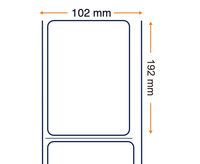 3009724-T Zebra Technologies Barcode-Etiketten | Etiden