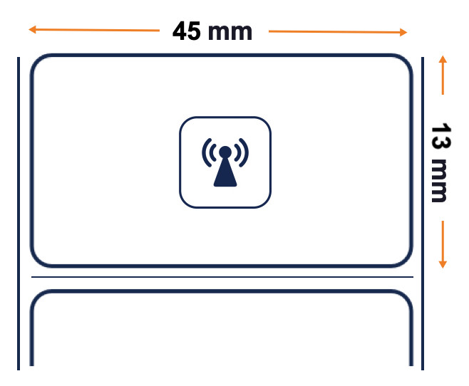 10026763 Zebra Technologies Barcode-Etiketten | Etiden