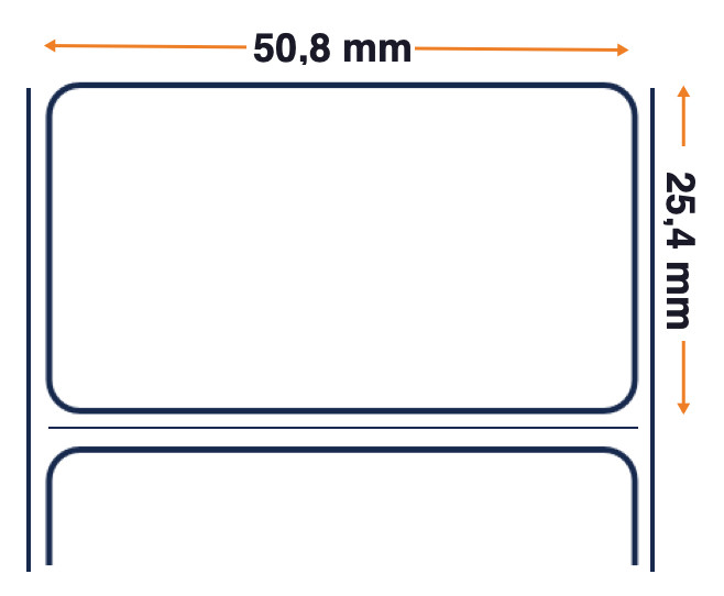 3014816-T Zebra Technologies Barcode-Etiketten | Etiden