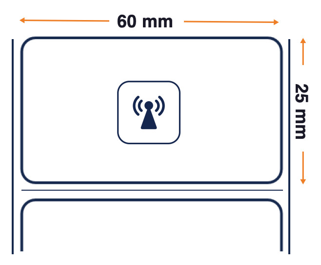 10026767 Zebra Technologies Barcode-Etiketten | Etiden