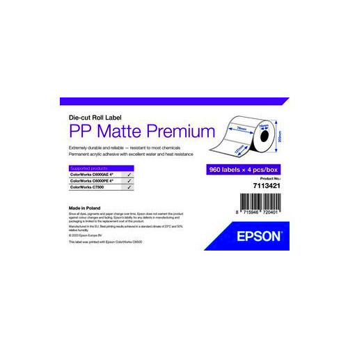 EPSON 7113421 Etiquetas 
