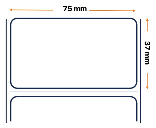 Zebra Technologies 3010890-T Etiquetas 