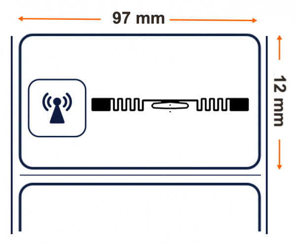 ETIDEN-6000924 Etiden Barcode-Etiketten | Etiden