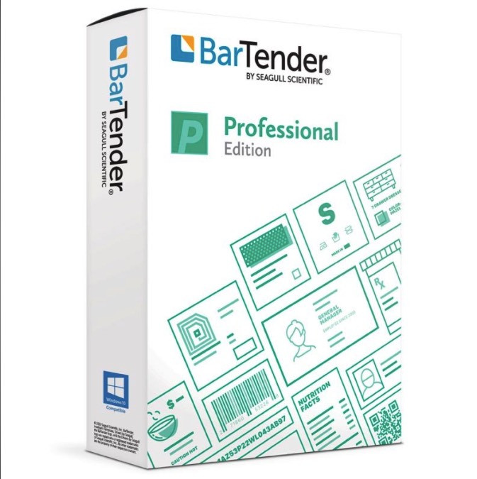 Software de Diseño de Etiquetas BarTender Professional