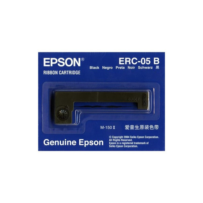 Epson ERC 05B, color ribbon, black