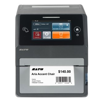 Imprimante d'étiquettes RFID Sato CT4-LX