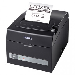 Citizen CT-S310II LAN, si double, 8 points / mm (203dpi), Cutter, noir