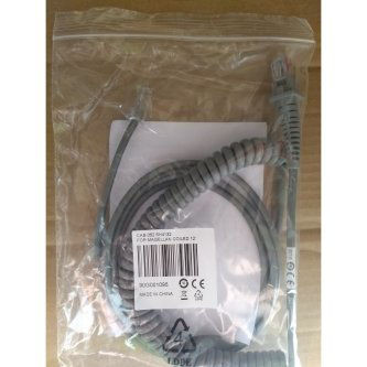 9P feminino RS232 Cable Cab-362 3.6M Coile