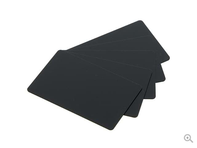 Evolis Tarjetas Color Negro de PVC 0,76m , 500 unidades