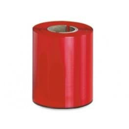 Ribbon Cera Premium Rojo 89 mm x 300m 20 unidades