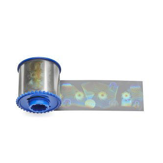 Laminada Holo 1mil Karte Wand ZXP8 Top