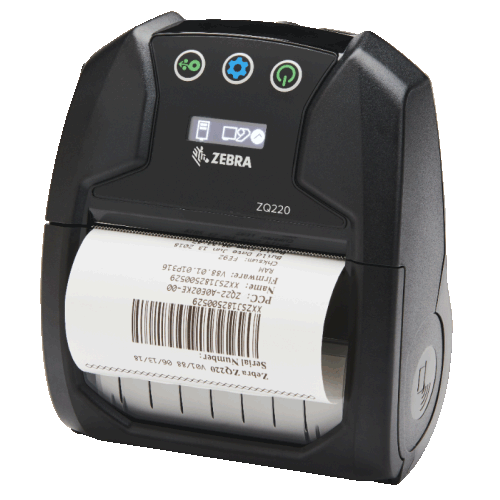 Imprimante d'étiquettes mobile Zebra ZQ210 - ZQ220 