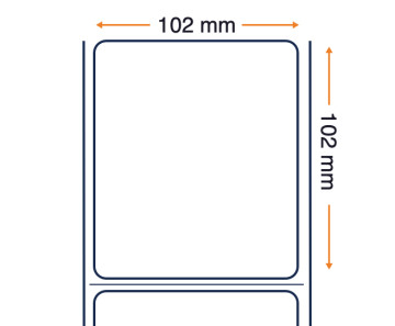 880191-101D Zebra Technologies Barcode-Etiketten | Etiden