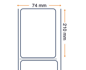 3005869 Zebra Technologies Barcode-Etiketten | Etiden
