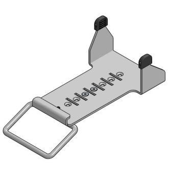 Multiple pega placa para Pax Q80 preto