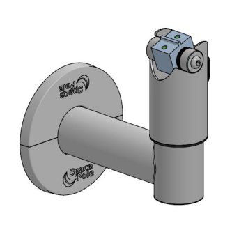 parede de suporte DuraTilt, branco