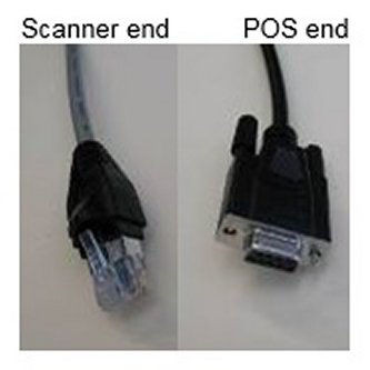 Cable Para Escáneres NCR 74 Rs232 4 Metros