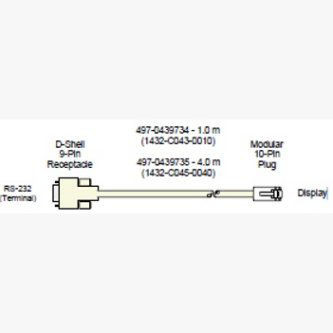 Cable serial 2X20 Vfd 12V, para 5976, 1M