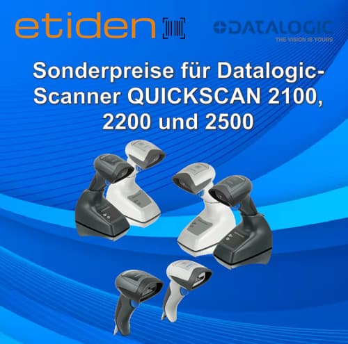 Profitieren Sie von Sonderpreisen f&uuml;r die Scanner Datalogic QUICKSCAN 2100, 2200 und 2500