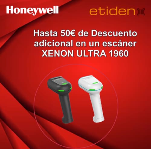 Hasta 25&euro; de Descuento adicional en un esc&aacute;ner XENON ULTRA 1960
