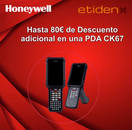 Hasta 40&euro; de Descuento adicional en una PDA CK67