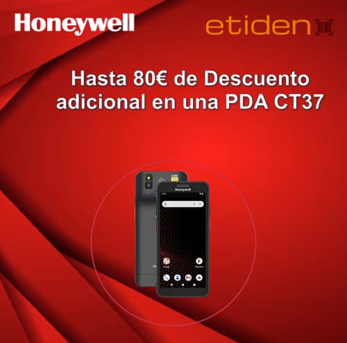 Hasta 30&euro; de Descuento adicional en una PDA CT37