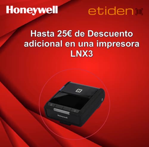 Hasta 15&euro; de Descuento adicional en una impresora LNX3