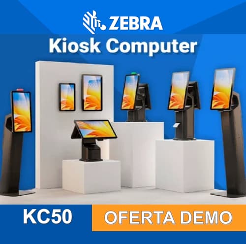 Descuento en la compra de equipos de demostraci&oacute;n de hasta el 20 % en los nuevos Kioskos KC50 de Zebra