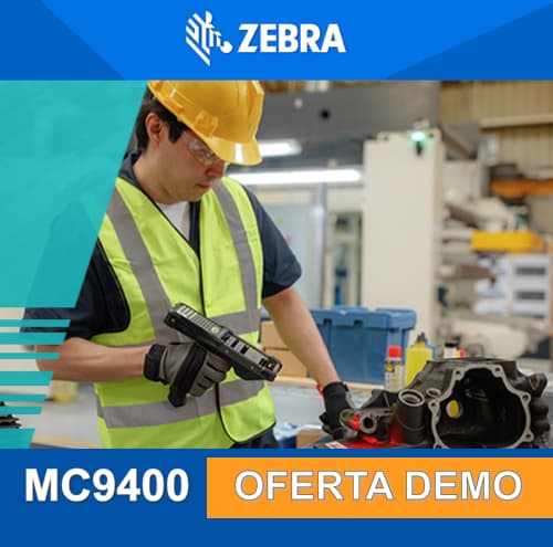 Descuento en la compra de equipos de demostraci&oacute;n de hasta el 20 % en MC9400 esc&aacute;ner