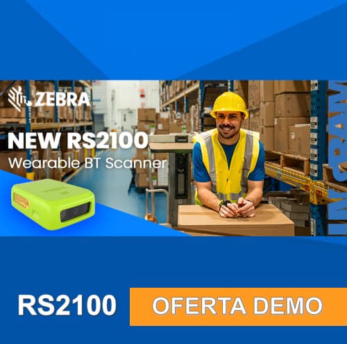 Descuento en la compra de equipos de demostraci&oacute;n de hasta el 25 % en RS2100 wearable scanner