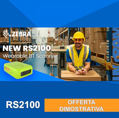 Descuento en la compra de equipos de demostraci&oacute;n de hasta el 20 % en RS2100 wearable scanner