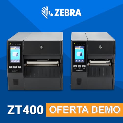 Descuento en la compra de equipos de demostraci&oacute;n de hasta el 20 % en ZT400, ZT42162-T0E0000Z, ZT42163-T0E0000Z,ZT41142-T0E0000Z y ZT41143-T0E0000Z