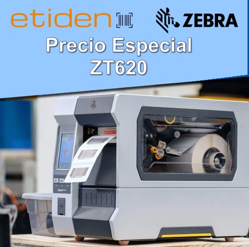 Con la promoci&oacute;n de la impresora industrial ZT620, puede aprovechar un descuento en SKU seleccionados de la impresora industrial ZT620, contactenos